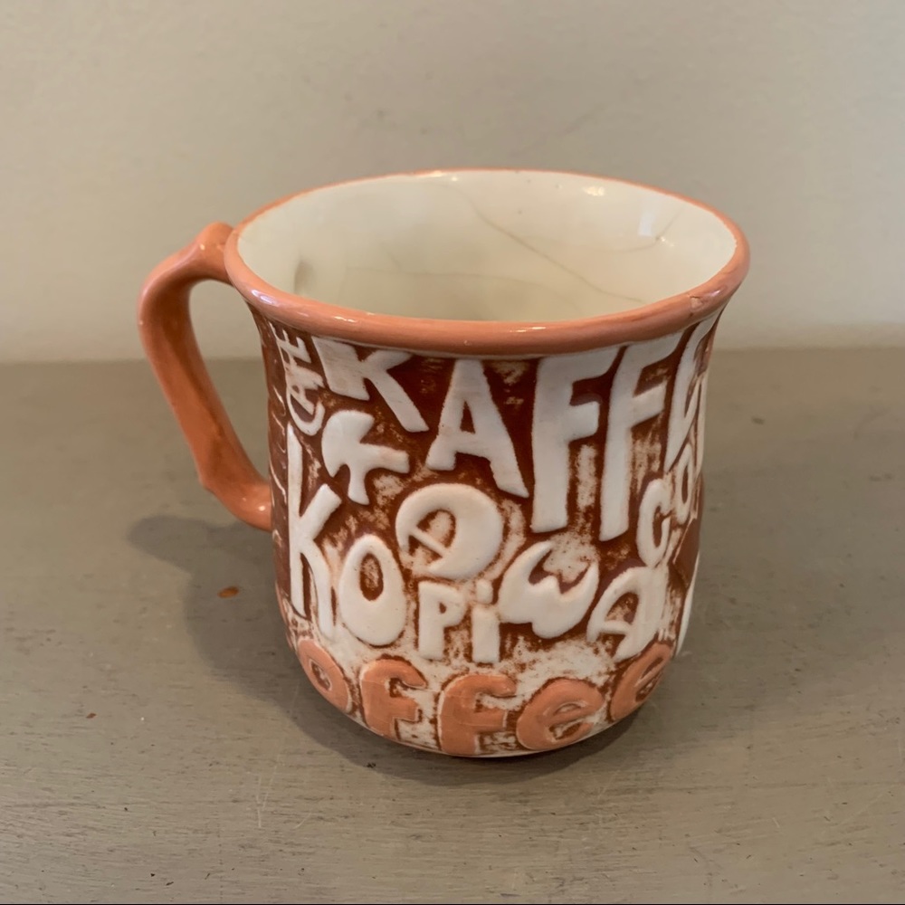 Vintage Kaffe Kopi Coffee Cup